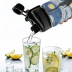 Starry Night - Insulated Water Bottle with Dual-Use Lid (18oz) Insulated Water Bottle with Dual-Use Lid (18oz) Printed Offshore