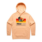 Camera Film, Now We Wait Women's AS Colour Hoodie Peach Womens Hoodie Printed In Australia Retro