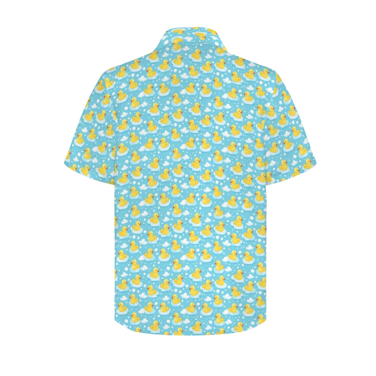 Rubber Ducks Men's Short Sleeve Hawaiian Shirt