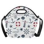 Boat Life - Neoprene Lunch Bag One Size Neoprene Lunch Bag Printed Offshore