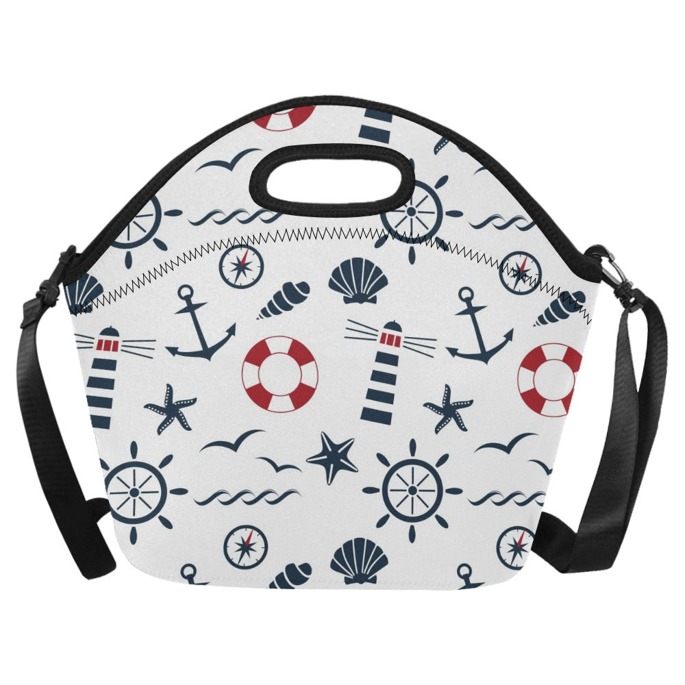 Boat Life - Neoprene Lunch Bag One Size Neoprene Lunch Bag Printed Offshore