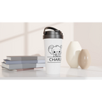 Personalise - Elephant Name - White 15oz Stainless Steel Travel Mug Personalised Travel Mug animal customise Globally Fulfilled Name personalise