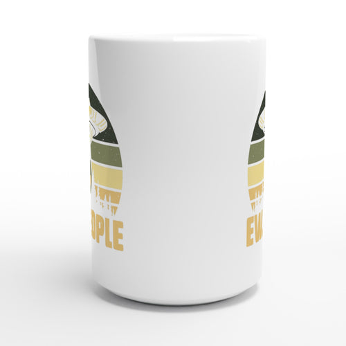 Alien Ew, People - White 15oz Ceramic Mug 15oz Mug Globally Fulfilled Sci Fi