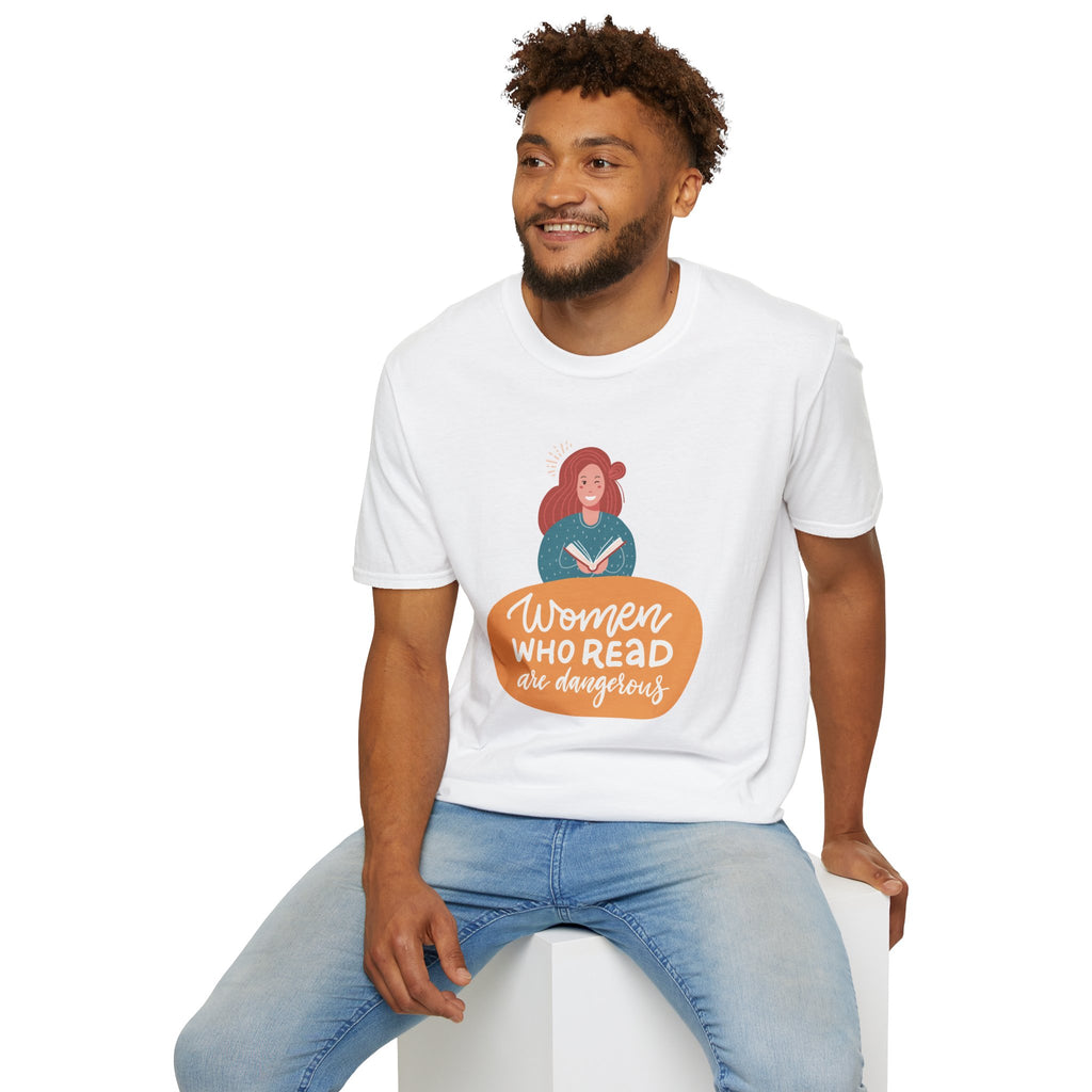 Women Who Read Are Dangerous - Unisex Softstyle T-Shirt