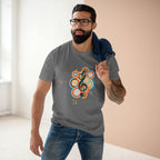 Groovy Music - Men's Staple Tee Athletic Heather Mens Premium T-Shirt Music Printed in AU and US