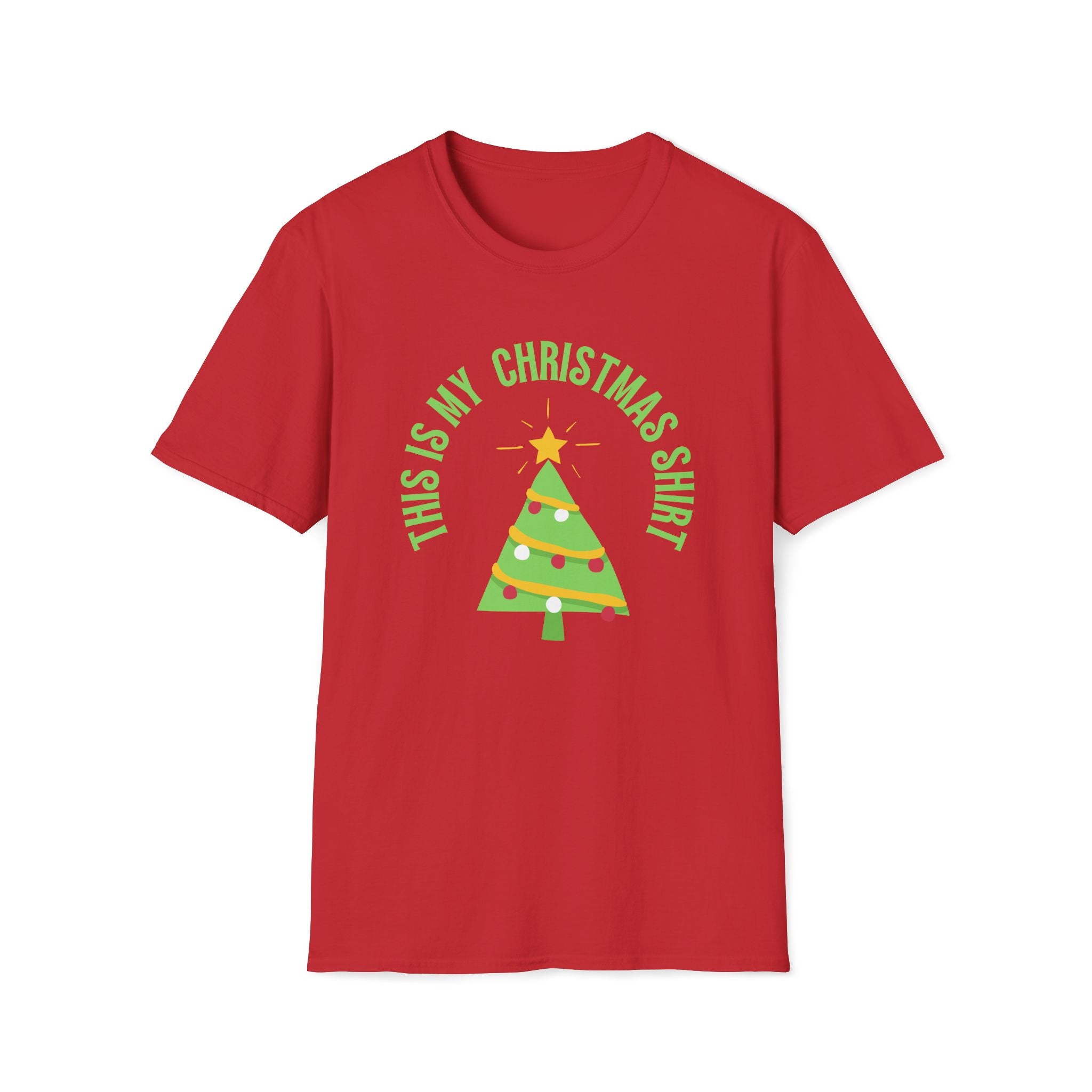 This Is My Christmas Shirt - Unisex Softstyle T-Shirt