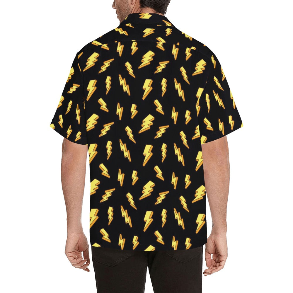Lightning Bolts - Mens Hawaiian Shirt