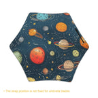 Galaxy Kids Safe Round Corner Umbrella Kids Safe Round Corner Umbrella Printed Offshore Space