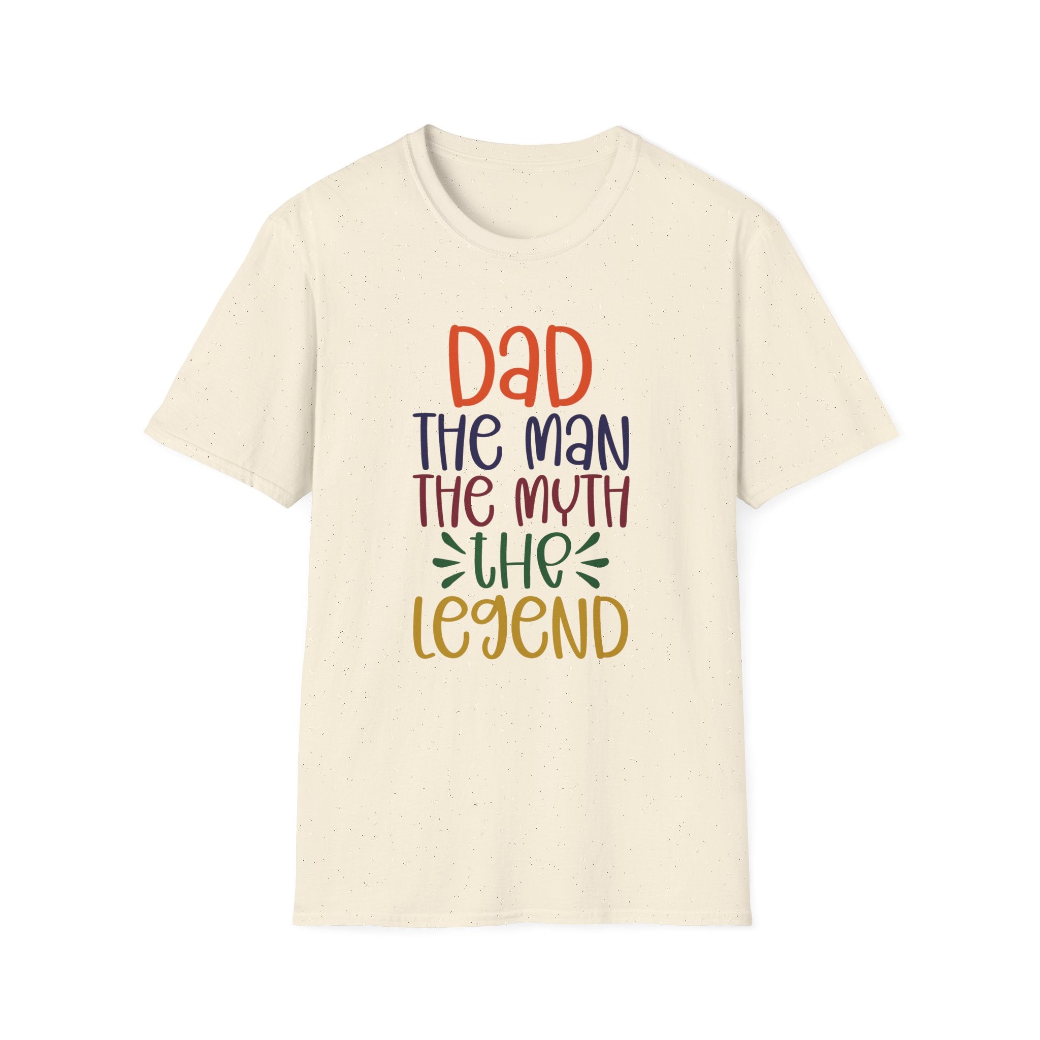 Dad, The Man, The Myth, The Legend - Unisex Softstyle T-Shirt