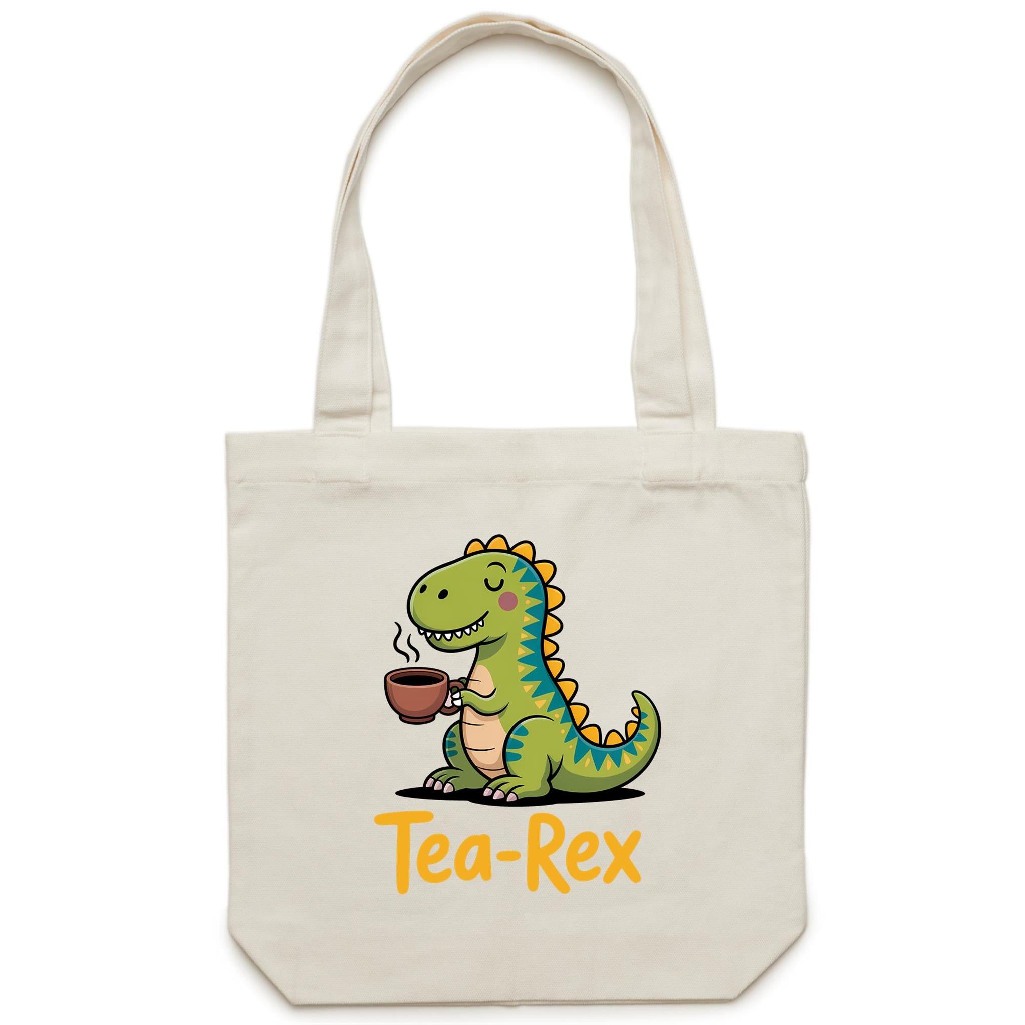 Tea-Rex - Canvas Tote Bag