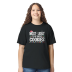 Personalised - Christmas Most Likely To - Classic Kids Crewneck T-shirt | Gildan® 5000B Personalised Kids T-shirt Christmas