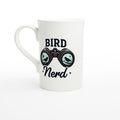 Bird Nerd - White 10oz Porcelain Slim Mug Default Title Porcelain Mug Globally Fulfilled