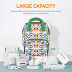 Bright Burst - Multi-Function Backpack, Nappy / Diaper Bag