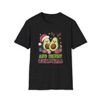 Avo Merry Christmas, Avocado - Unisex Softstyle T-Shirt