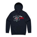 I'm The Bomb, Atom - Mens Hoodie Navy Mens Hoodie Printed In Australia Science