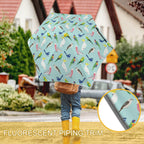 Australian Birds Kids Safe Round Corner Umbrella Kids Safe Round Corner Umbrella animal Birds Printed Offshore