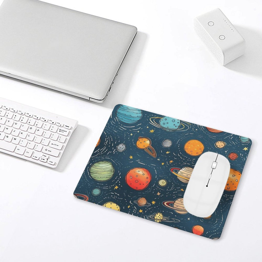 Galaxy Leather Mouse Pad Leather Mouse Pad Printed Offshore Space