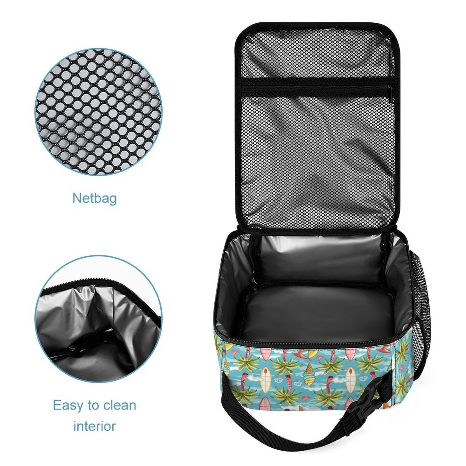 Summer Surf Backpack, Lunch Bag & Pencil Case Set