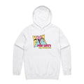 For Life's Big Decisions - Mens Hoodie White Mens Hoodie Games Printed In Australia
