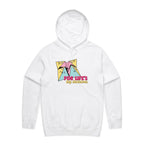 For Life's Big Decisions - Mens Hoodie White Mens Hoodie Games Printed In Australia