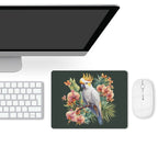 Cockatoo Leather Mouse Pad Leather Mouse Pad animal Printed Offshore