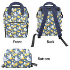 Lemon Seagull Multi-Function Backpack, Nappy / Diaper Bag Multi-function Backpack, Nappy / Diaper Bag animal Printed Offshore