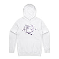 Escape Key Men's AS Colour Hoodie White Mens Hoodie Printed In Australia Tech