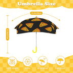 Pizzas Kids Safe Round Corner Umbrella Kids Safe Round Corner Umbrella Food Printed Offshore