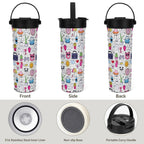 Bright Life 20oz Tea Tumbler with Carry Handle
