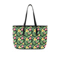 Frangipani - Leather Tote Bag-Large