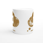 Dream Music - White 11oz Ceramic Mug White 11oz Mug Globally Fulfilled Music