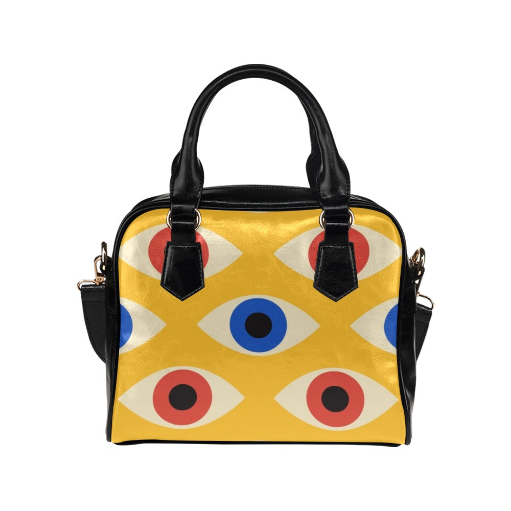 Eyes on Yellow - Shoulder Handbag (Model 1634) One size Shoulder Handbags (1634)