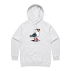 Seagull With Sunglasses And High Tops Women's AS Colour Hoodie