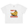 That's Bananas  Women's AS Colour Crop Tee
