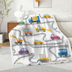 On The Road - Double-Layer Fleece Blanket 51"x59"