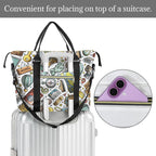 Travel Montage Duffle Bag-Simple (Model 1715) Duffle Bag-Simple (1715)