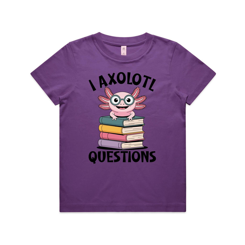 I Axolotl Questions, Books - Kids Youth T-shirt