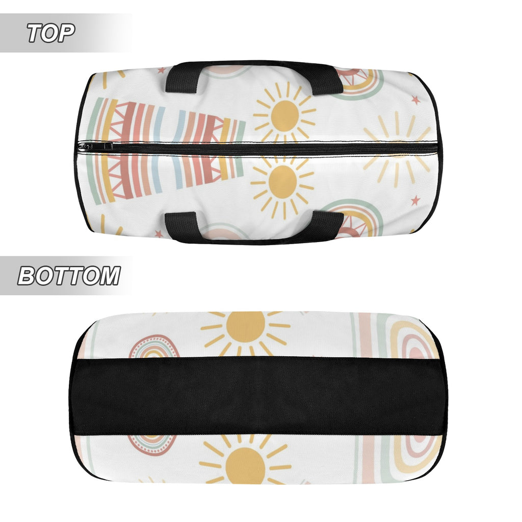 Pastel Rainbows Duffle Bag Duffle Bag Printed Offshore