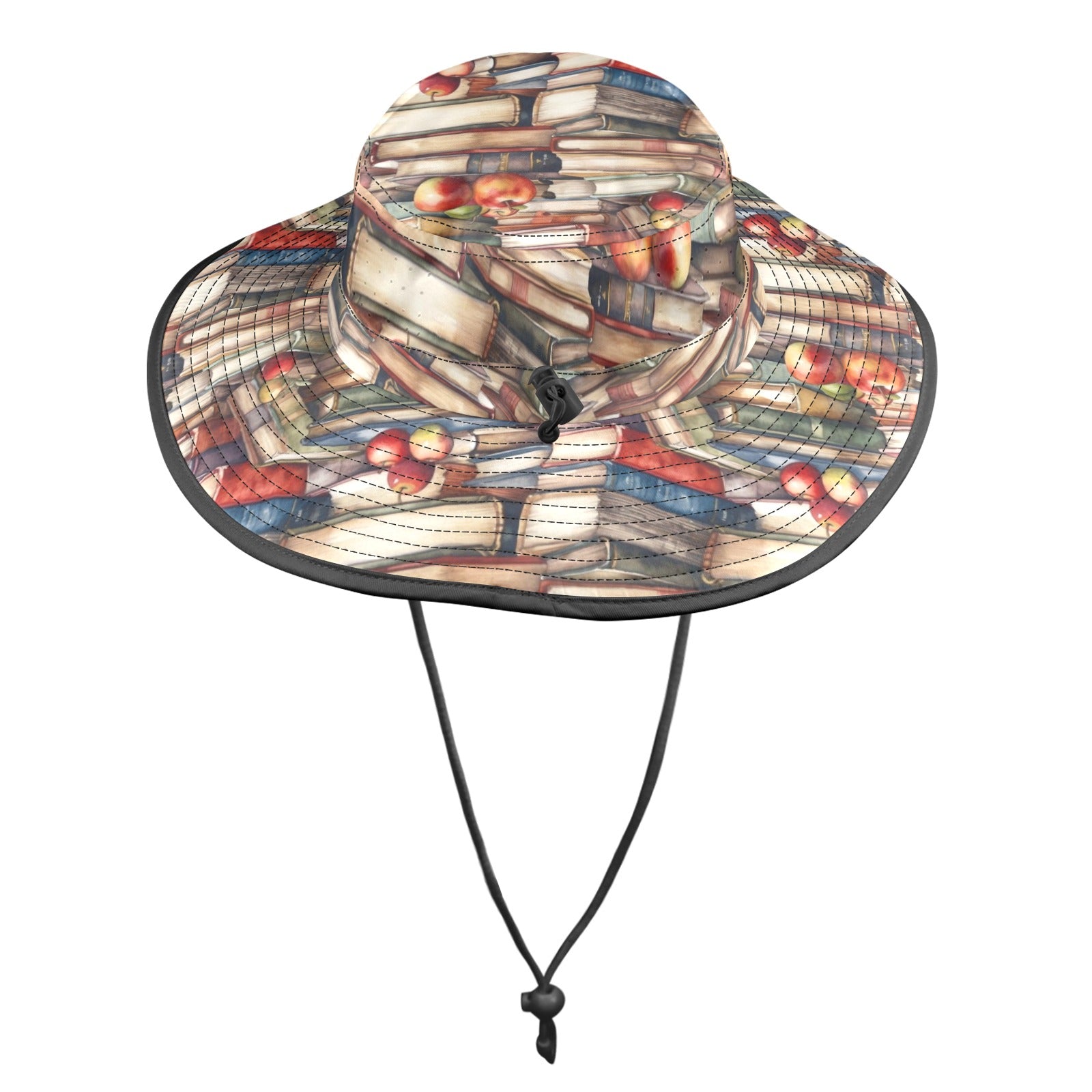Watercolour Books - Wide Brim Bucket Hat Wide Brim Bucket Hat Printed Offshore Reading
