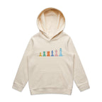 Chess - Kids Hoodie Ecru Kids Hoodie Printed In Australia
