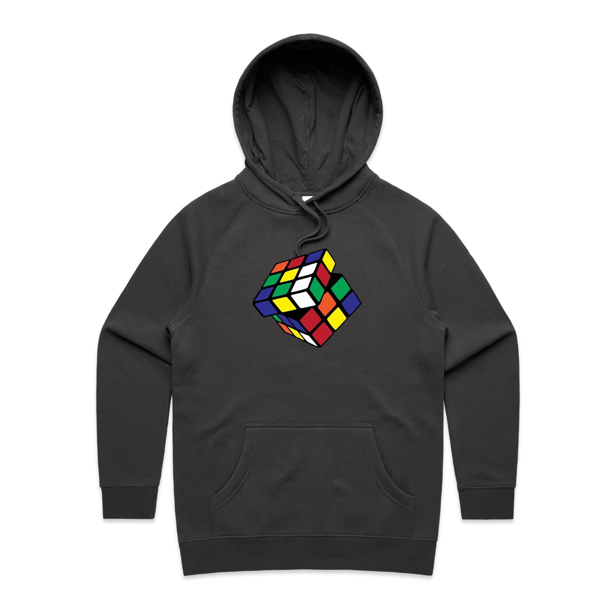Game Cube - Womens Hoodie Coal Womens Hoodie Games Printed In Australia