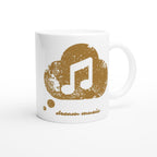 Dream Music - White 11oz Ceramic Mug White 11oz Mug Globally Fulfilled Music