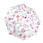Pink Eucalyptus Flowers - Semi-Automatic Foldable Umbrella (Model U12) One Size Semi-Automatic Foldable Umbrella (U12)