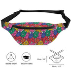 Bright And Bold Flowers - Bum Bag / Fanny Pack