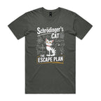 Schrodinger's Cat The Escape Plan Men's AS Colour T-shirt