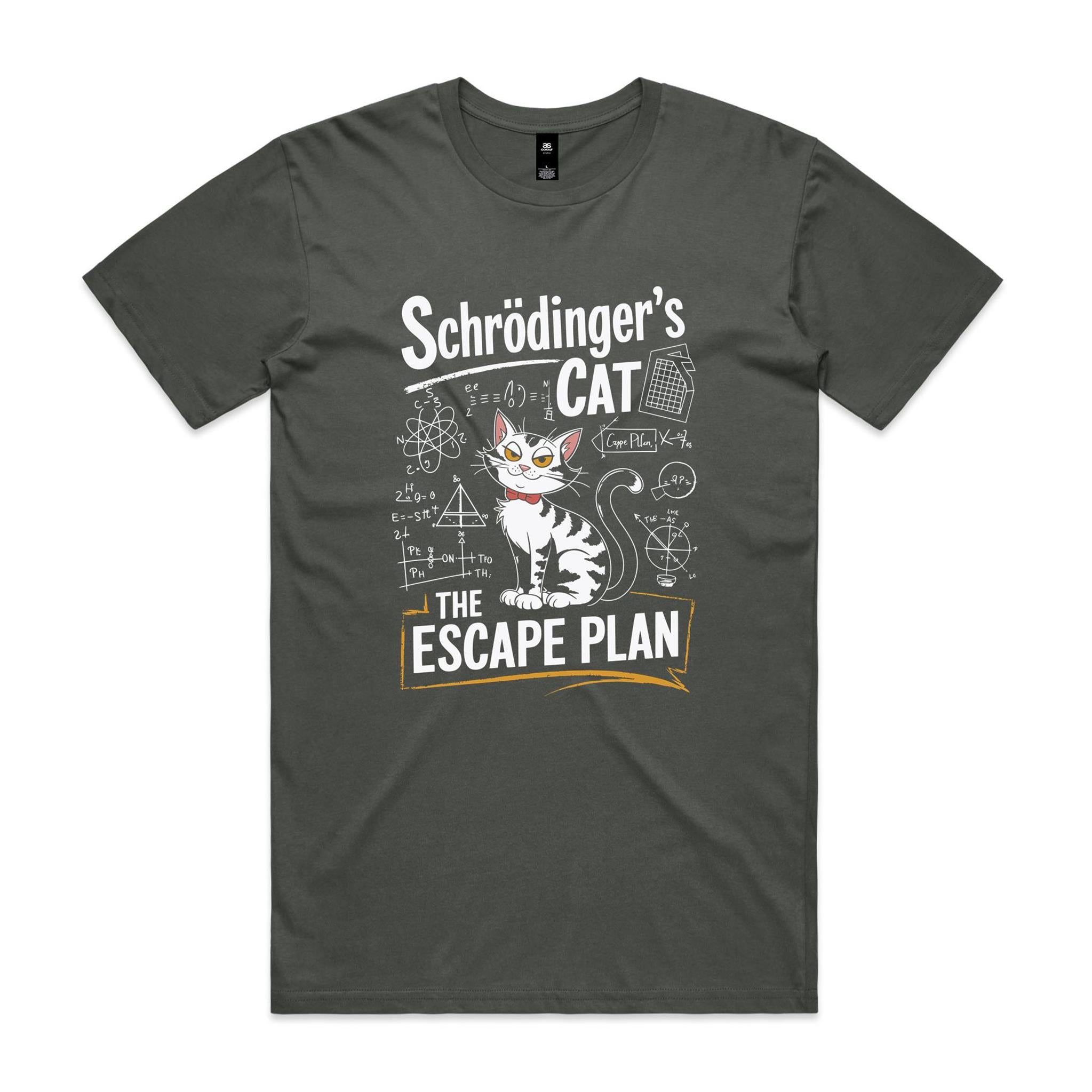 Schrodinger's Cat The Escape Plan Men's AS Colour T-shirt