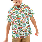 Surfing Safari Junior Kids Hawaiian Shirt