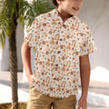 Peace And Love Junior Kids Hawaiian Shirt