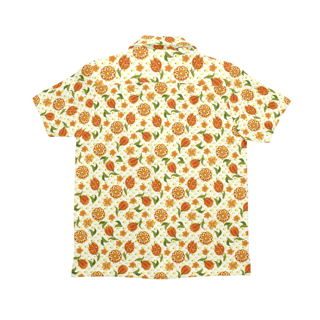 Graphic Floral Senior Kids Hawaiian Shirt