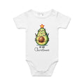 Avo Good Christmas - Baby Bodysuit White Baby Christmas Bodysuit Christmas Printed In Australia